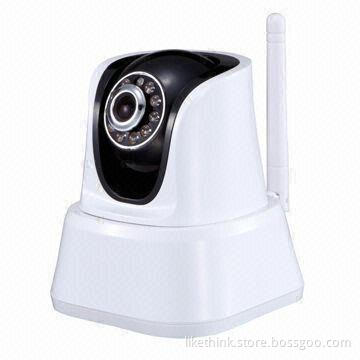 Wireless IP cameras, Viewing on PC/Tablet/Smartphone, with Motion and Voice Trigger, 720P